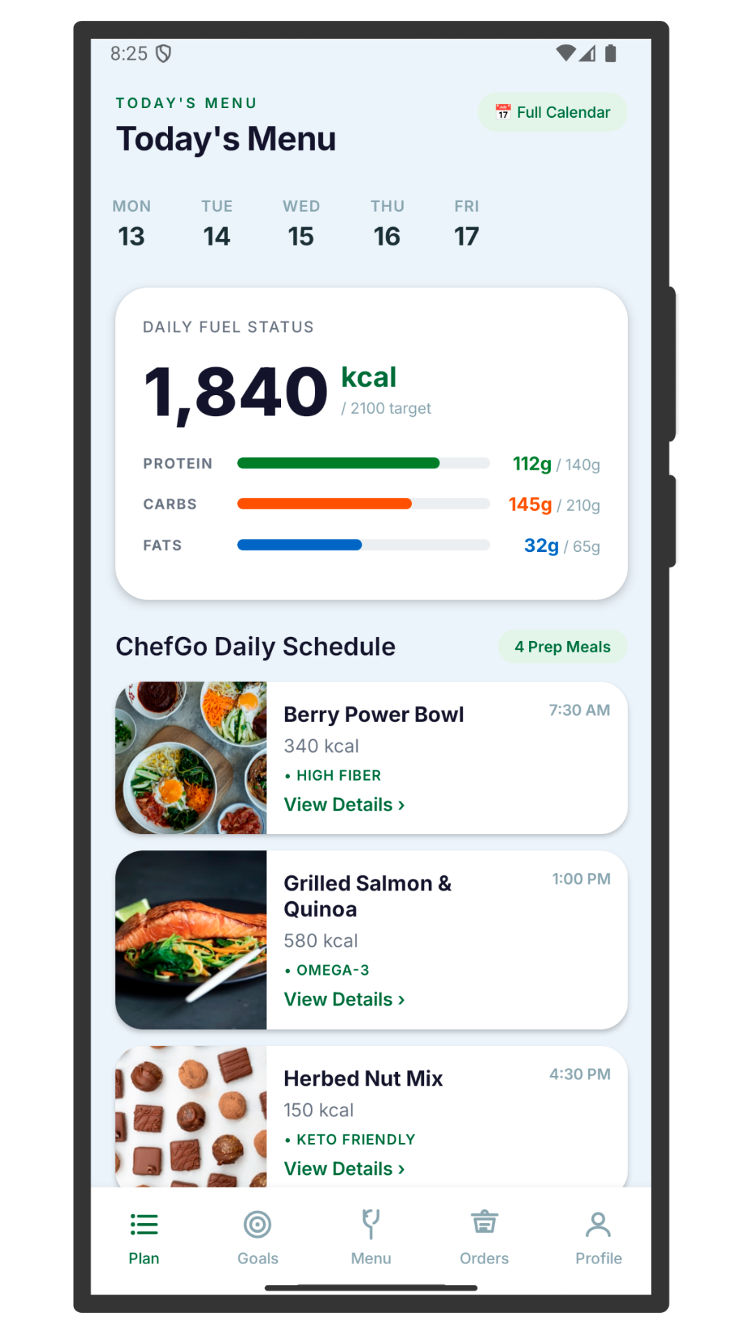 ChefGo App Mockup